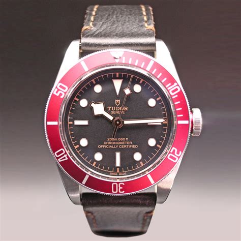 tudor black bay second hand|second hand tudor black bay.